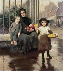 The Pinch of Poverty, 1891